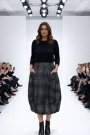 Sun Kim Jacquard Midtown Skirt-ME212JP