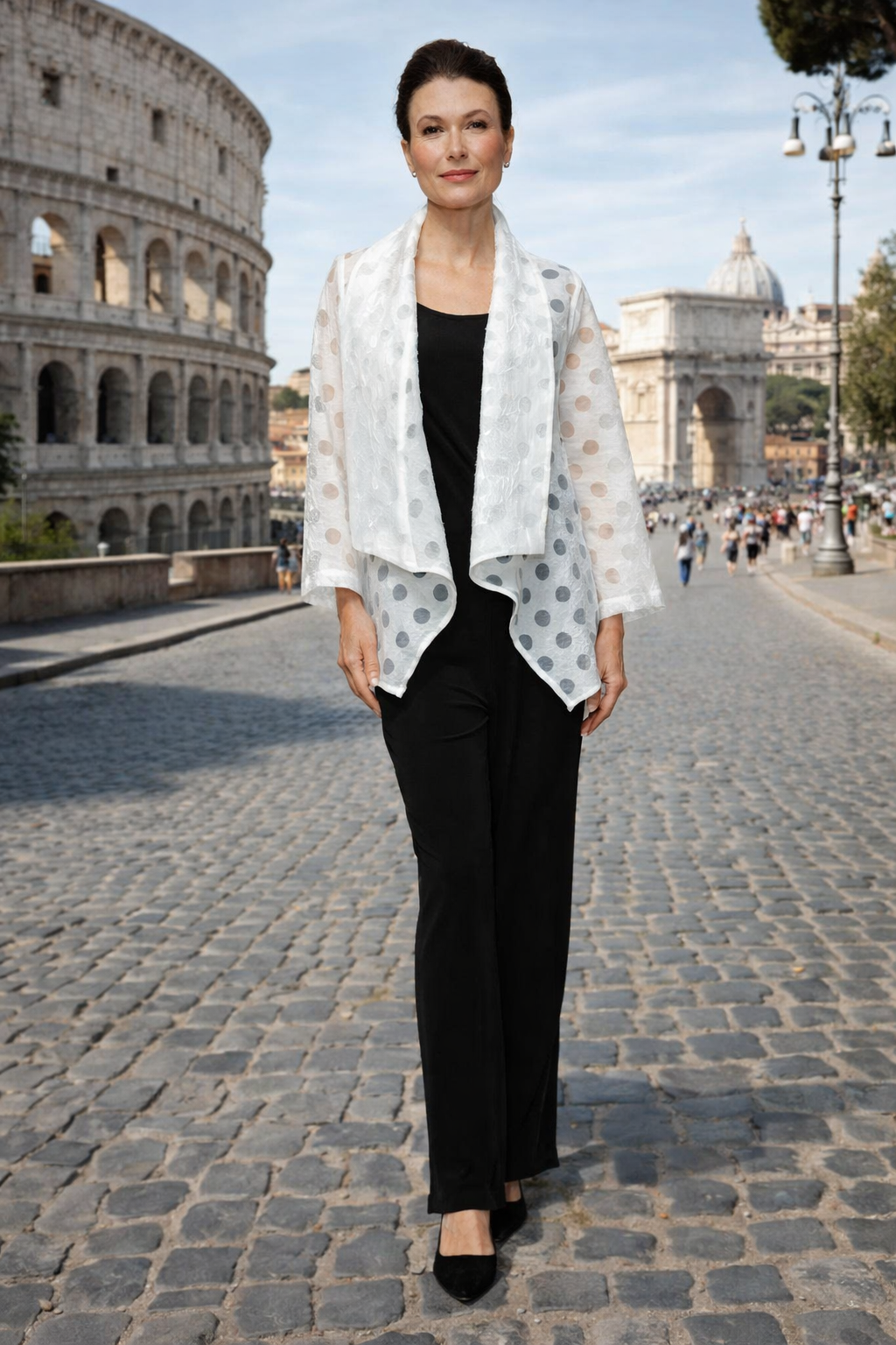 IC Collection Shawl-Collar Open Jacket | Unique Apparel USA