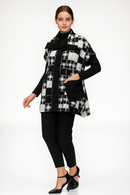 IC Collection Savoy Checkered Vest-7562V