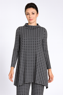 IC Collection Mesh Long Sleeve Top-IC-4727T