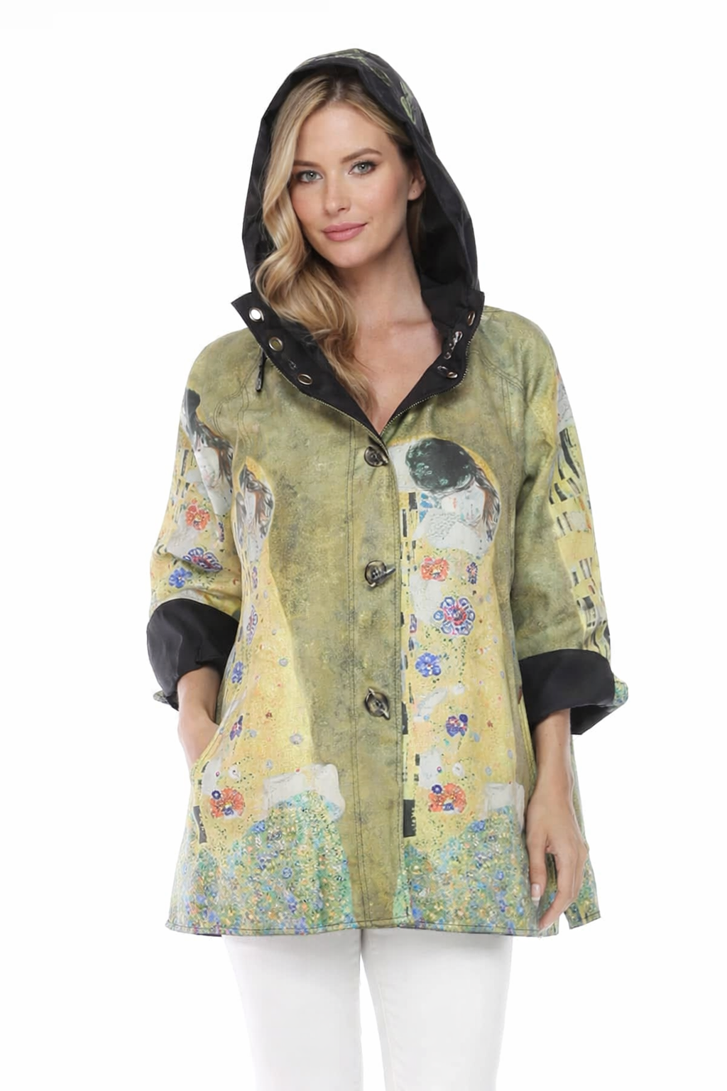 Oopera 'THE KISS" Reversible Rain Jacket-J3240RW-2