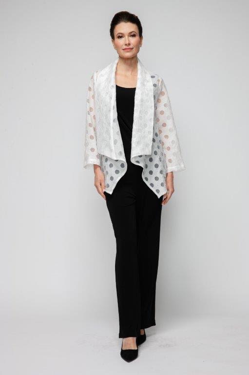 IC Collection Shawl-Collar Open Jacket -7621J