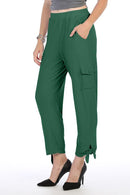 By JJ Side Tie Cargo Pocket Cropped Pant-IT-118-DUP