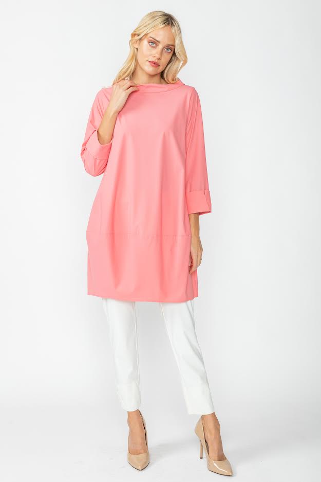 Bateau Neckline Fashion Long Tunic/Dress 3226T-DUP