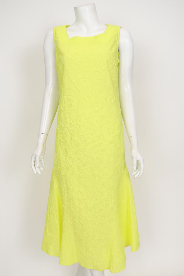 IC Collection Ruffle Sleeveless Dress 6447D