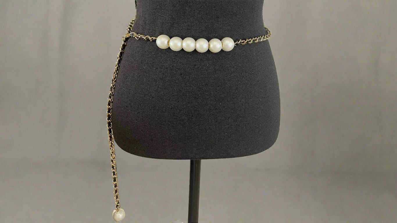 BC Pearl Chain Belt-144