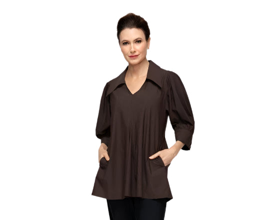 IC Collection Puff Sleeve Top-7428T