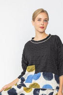 IC Collection Bubble Detail Skirt-C1120T DUP