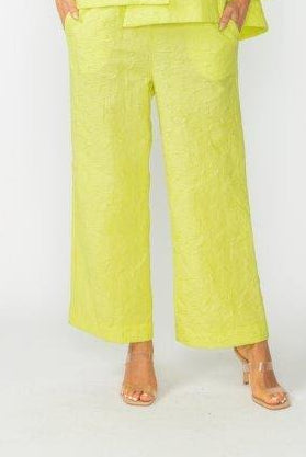 IC Collection Textured Straight Pants | Unique Apparel USA