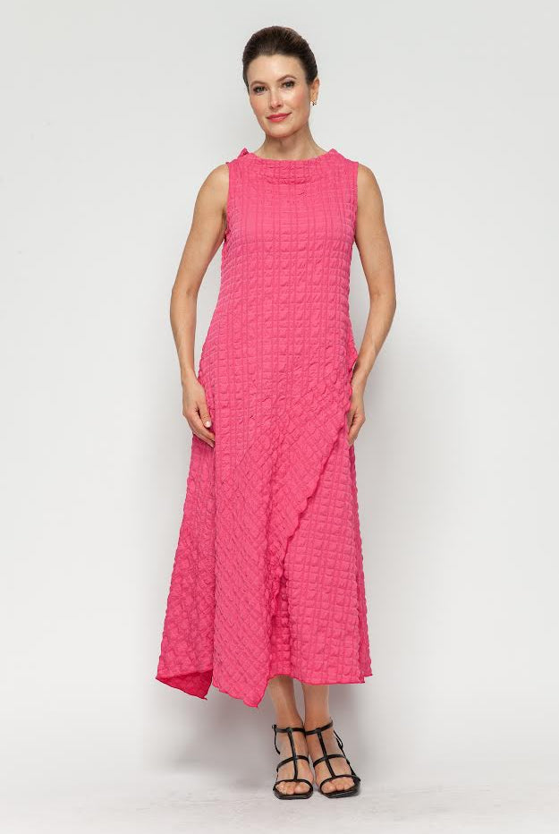 Asymmetrical Cut Front and Back Dress 7044D | Unique Apparel USA