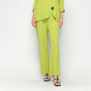IC Collection Textured Straight Pant-IC-7075P