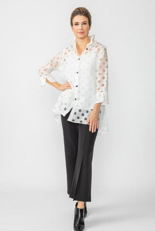 High and Low Neck Mesh Jacket | Unique Apparel USA