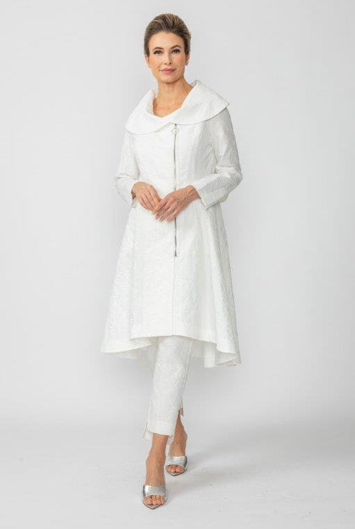 Shaw Collar High & Low Jacket-6466J | Unique Apparel USA