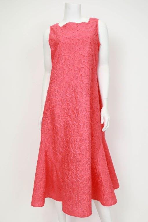 IC Collection Ruffle Sleeveless Dress 6447D