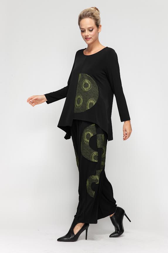 IC Collection Half-Moon Tunic-7386T