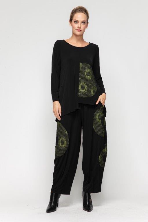 IC Collection Half-Moon Pant-7389P