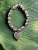 LPL Anne Freshwater Pearl and 18k Gold plated bracelet-2187