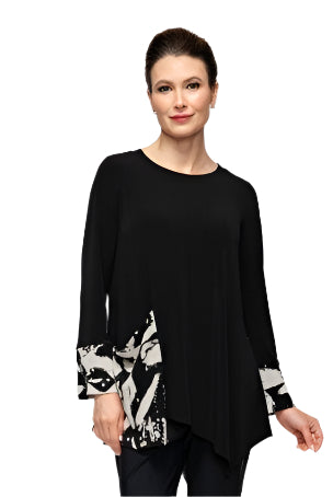 IC Collection Asymmetric Pocket Detail Top | Unique Apparel USA