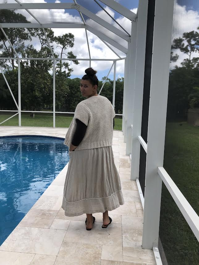 Yuvita Linen Skirt-2362