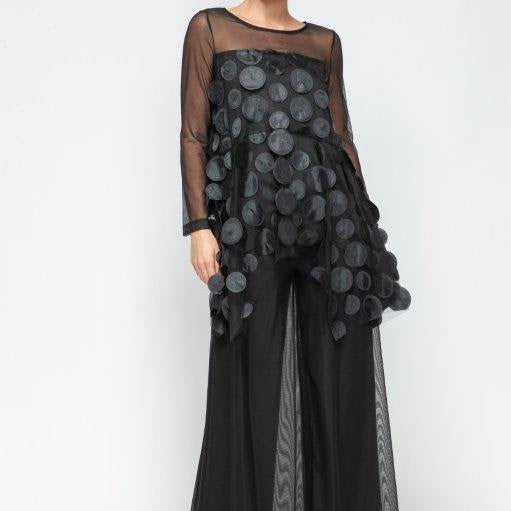 IC Collection Petal Sleeve Top 6495T