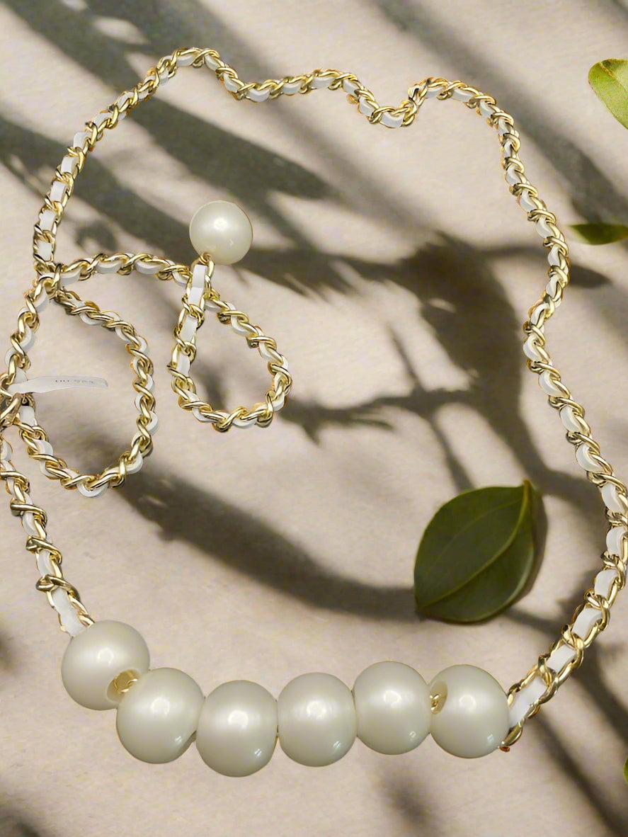 BC Pearl Chain Belt-144