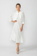 IC Collection Ruffle Sleeveless Dress 6447D