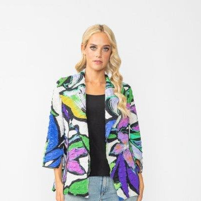 Open Front Cardigan-7291J