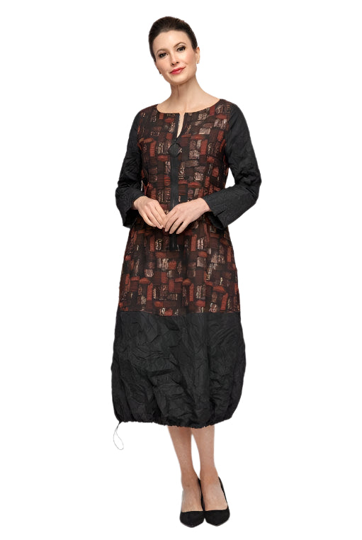 IC Collection Front-Zip Bubble Dress | Unique Apparel USA