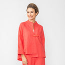 IC Collection One Button Textured Jacket 6439J