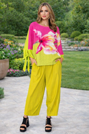 IC Collection Tie Sleeve Tunic-7912T