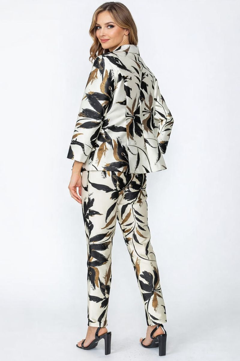 IC Collection Front Zipper Pant-7768P