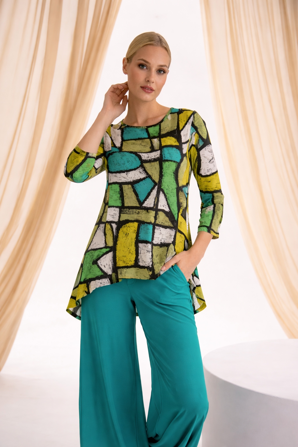 Kozan Dima Tunic-VG-4626-ELMNT