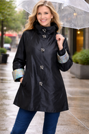 Oopera "Café Terrace at Night" Reversible Raincoat-J8839RW-1