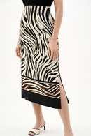 Joseph Ribkoff Animal Print Straight Skirt-262050