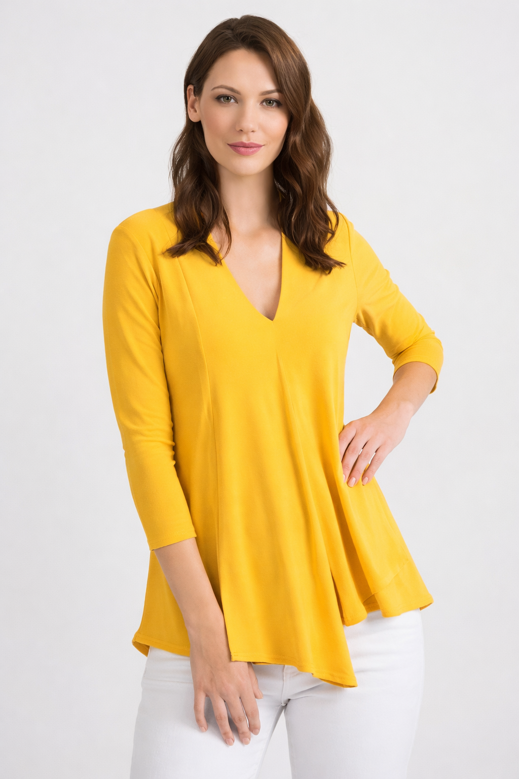 Joseph Ribkoff V-Neck Top-161066