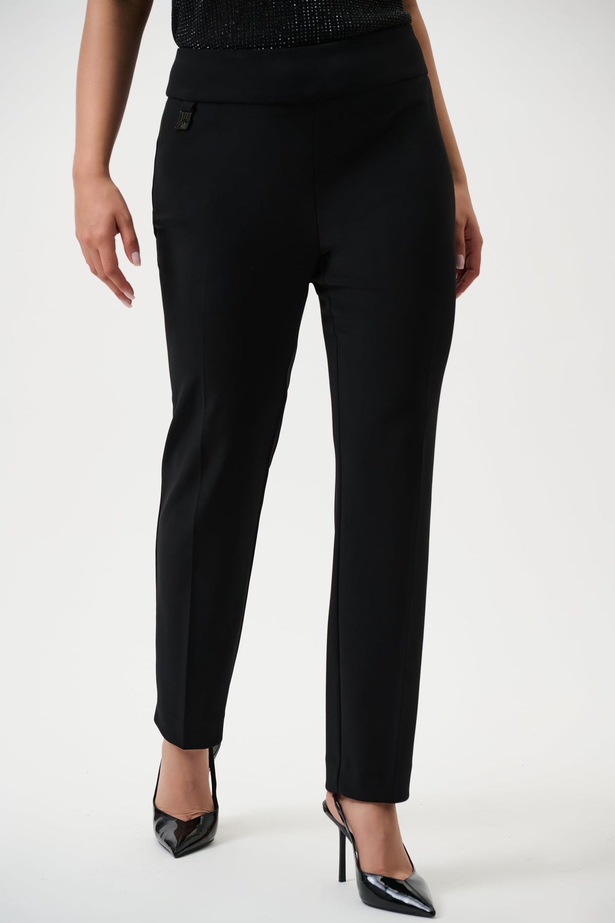 Joseph Ribkoff Classic Tailored Slim Pants, Black