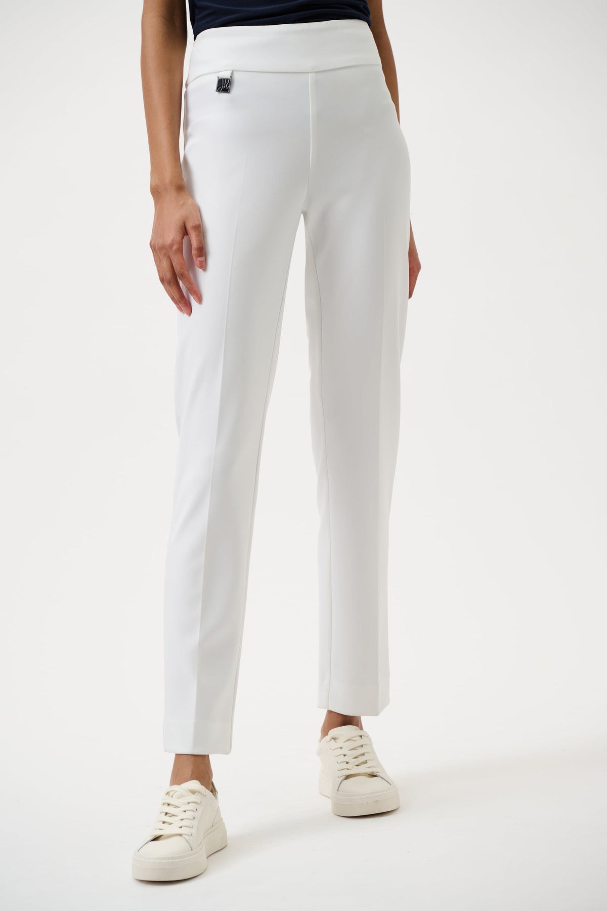 Joseph Ribkoff Classic Tailored Slim Pants, Vanilla