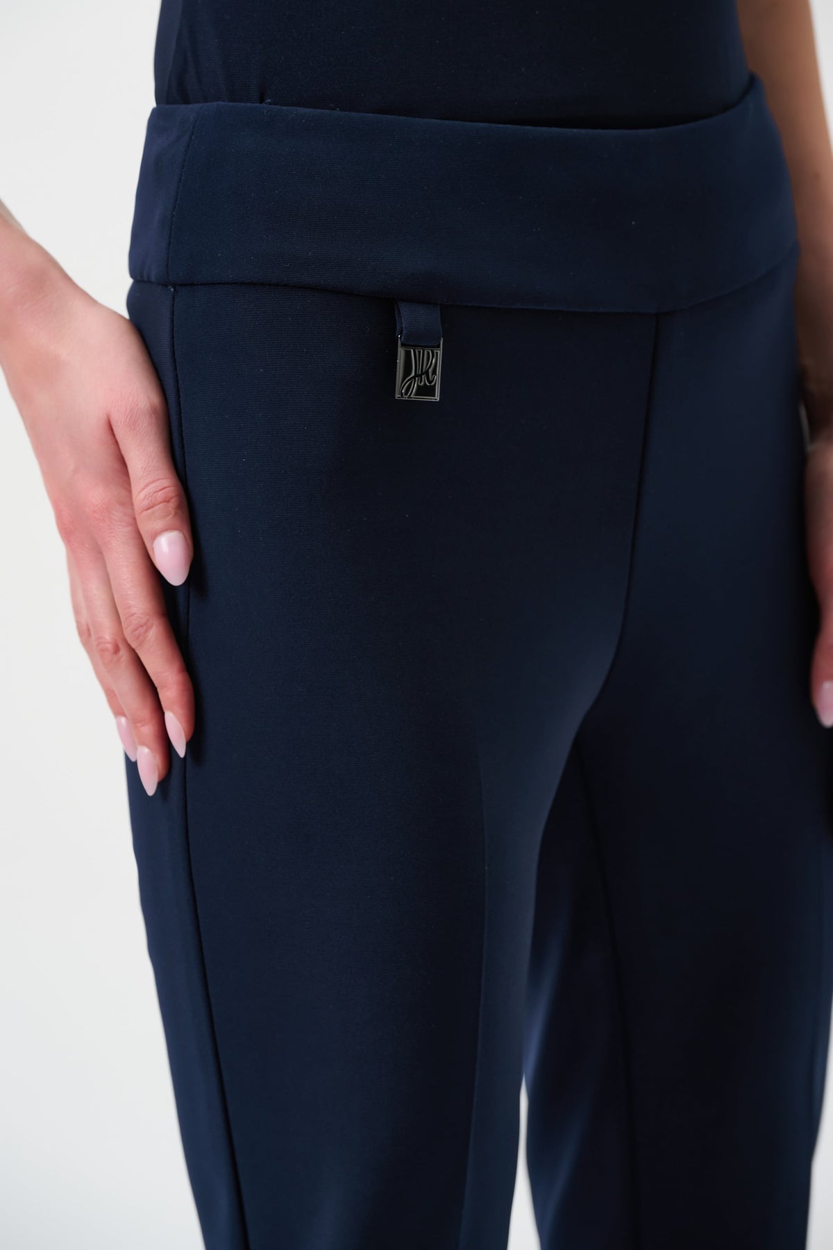 Joseph Ribkoff Classic Tailored Slim Pants, Midnight Blue