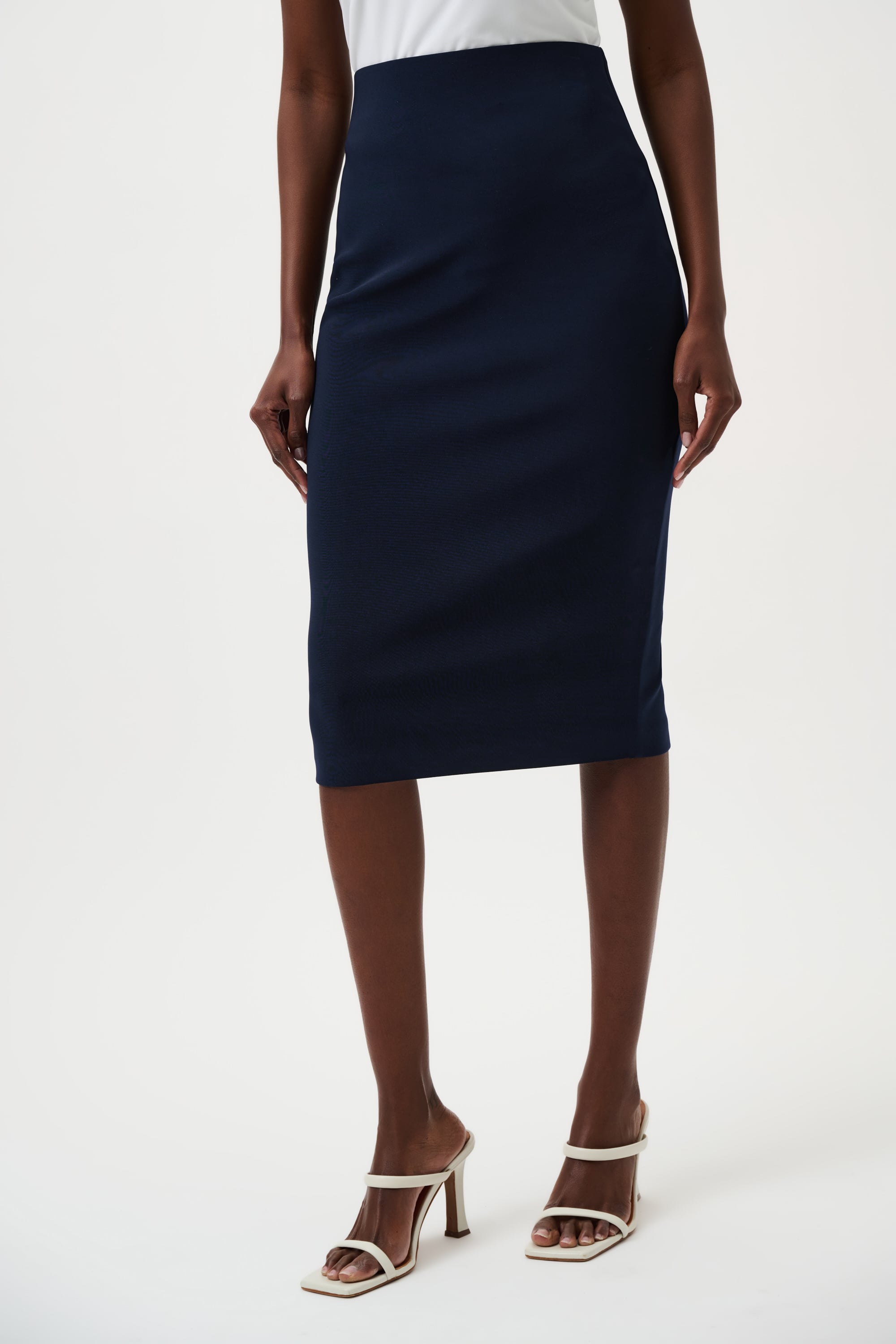 Classic Long Pencil Skirt - Core Colors