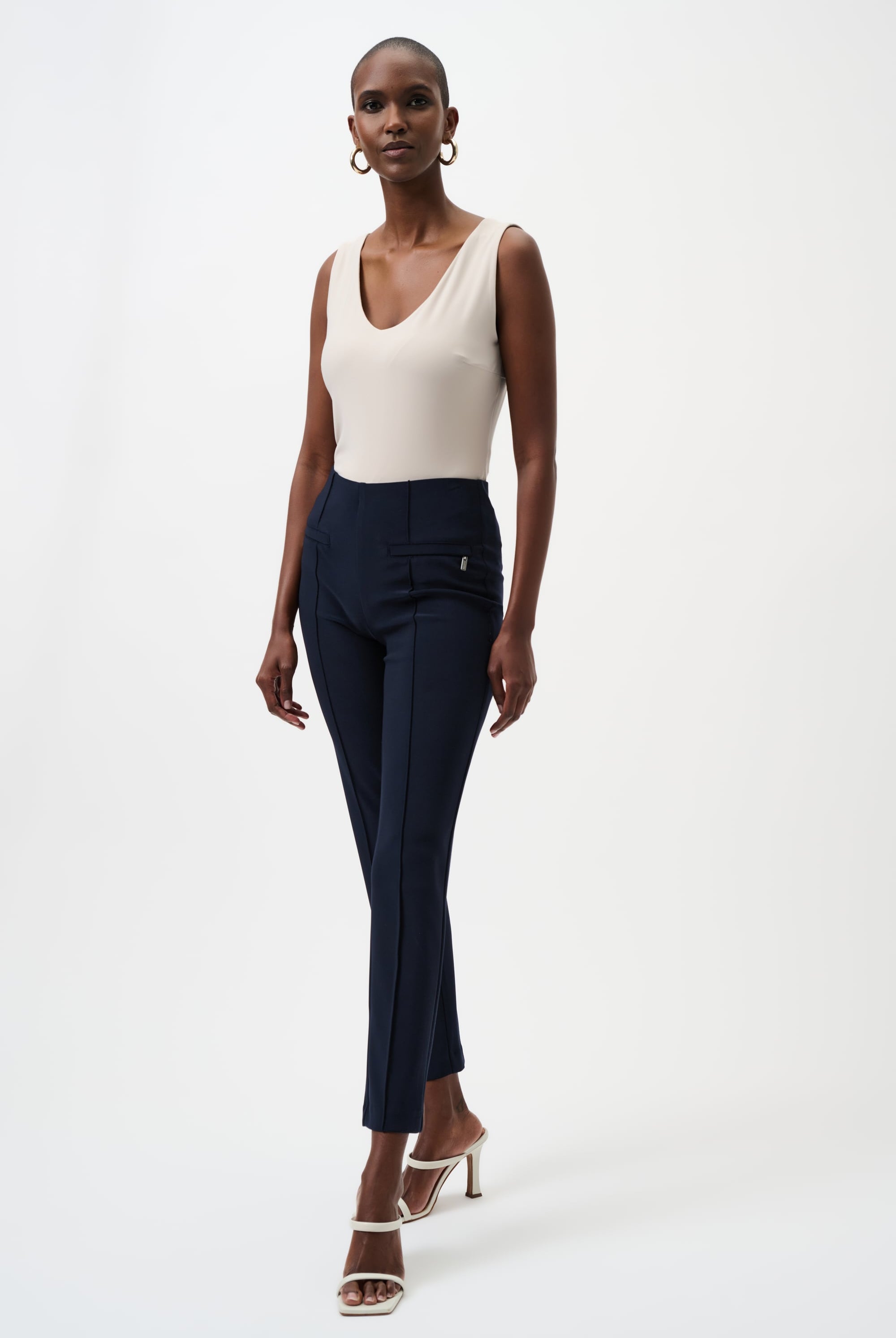 Classic Structured Slim Pant - Core Colours