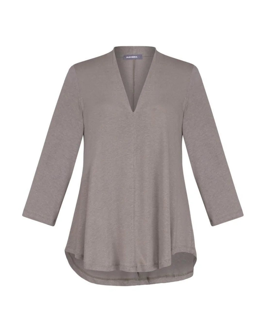 Alembika Knit V-Neck Top-ST375