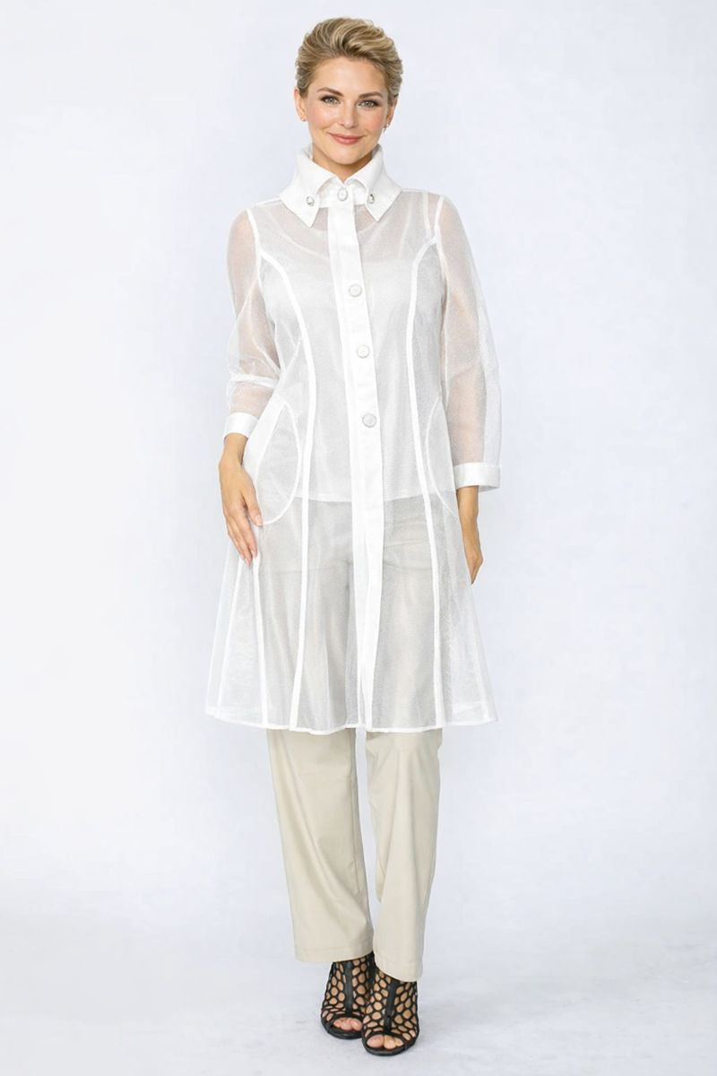 IC Collection High Stand Collar Line Jacket-7682J