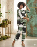 Alembika Ozai N Ku Hyle Top, Green Mix-861284
