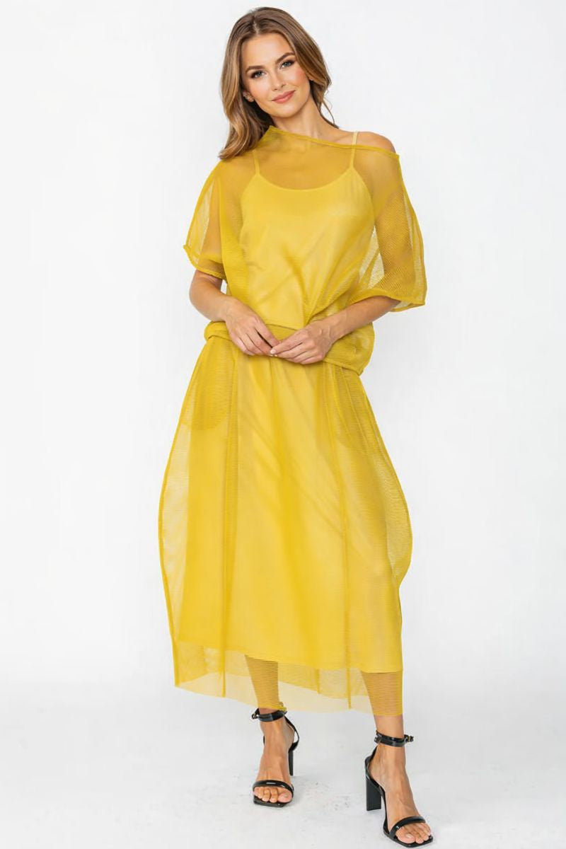 IC Collection Waist Elastic Band Skirt-7660S