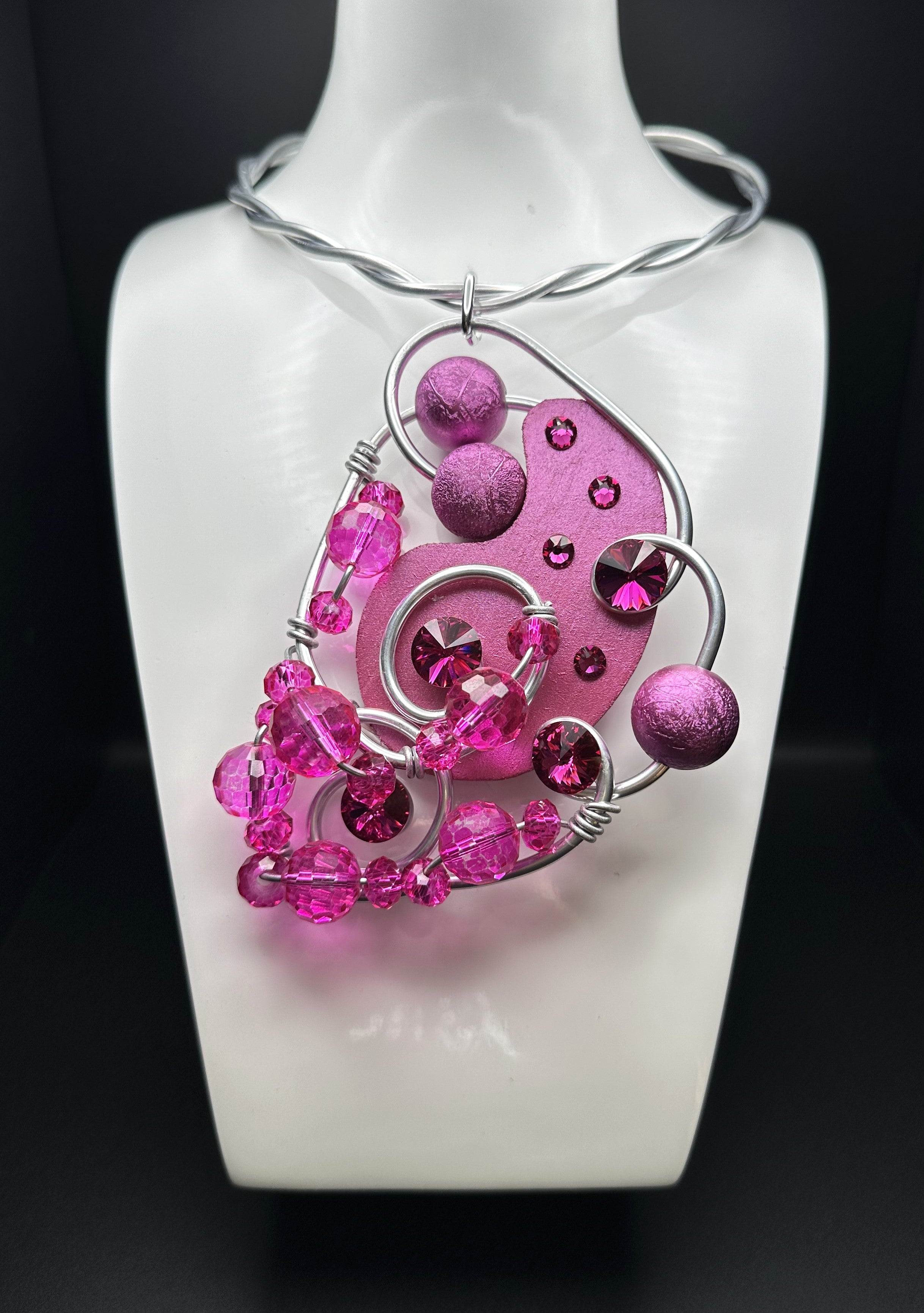 Jeff Lieb Disco Necklace-JL-20802