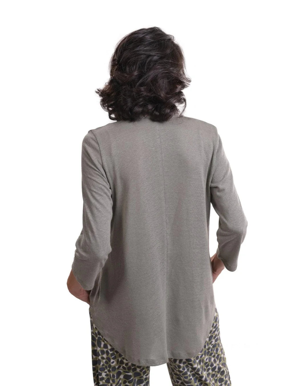 Alembika Knit V-Neck Top-ST375