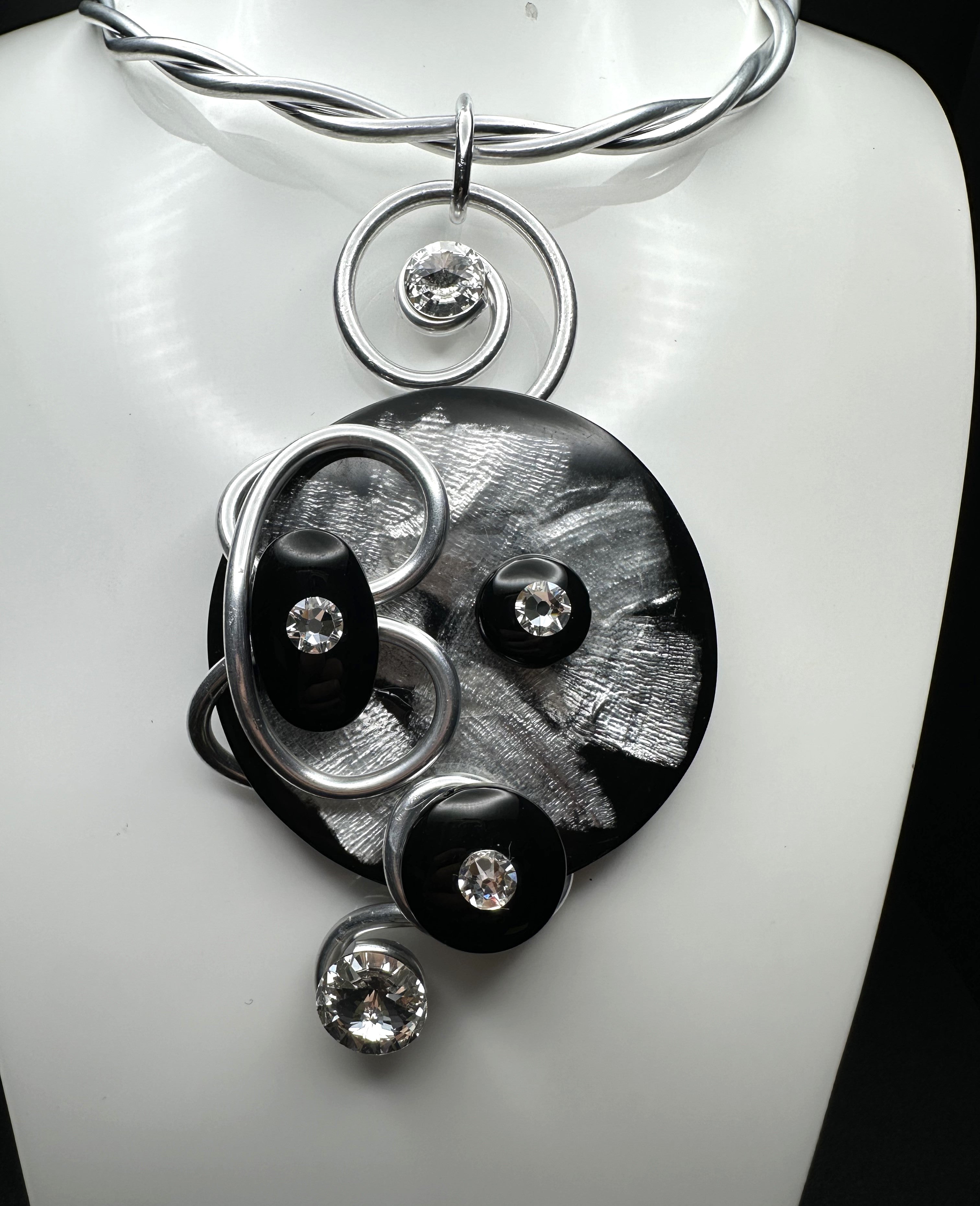 Jeff Lieb Brushstroke Necklace-JL-21000X