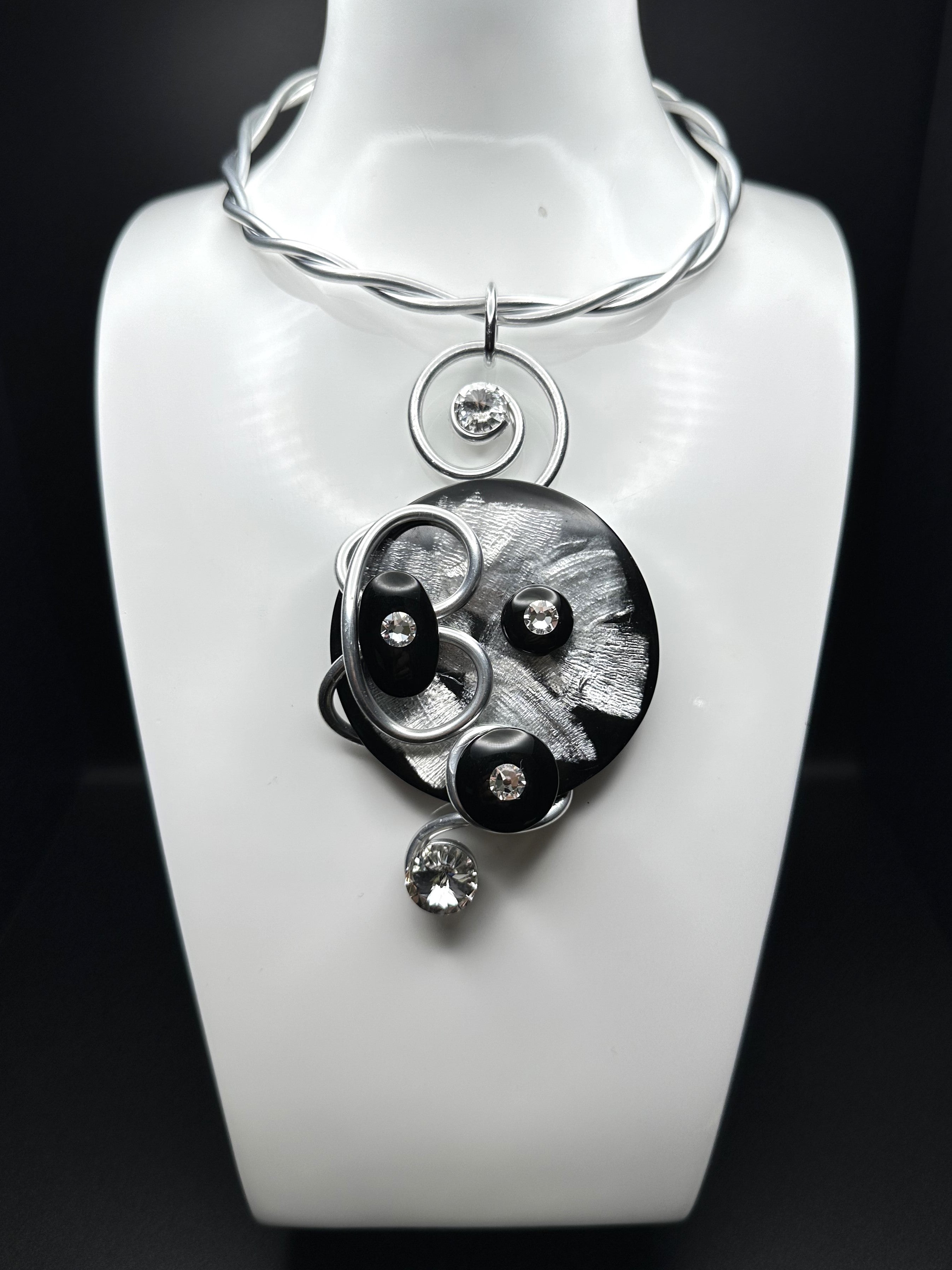 Jeff Lieb Brushstroke Necklace-JL-21000X