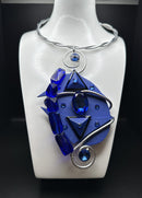 Jeff Lieb Deep Blue Necklace-JL-21002