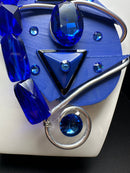 Jeff Lieb Deep Blue Necklace-JL-21002